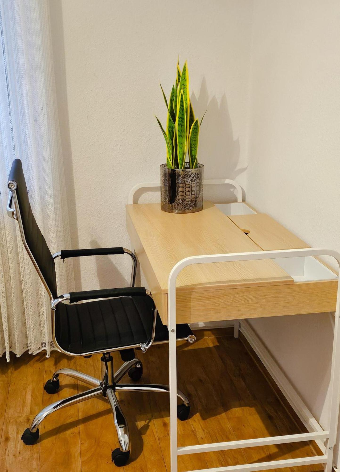 Ecocube Apartment2 Meppen14, Balkon, Kueche, Waschmaschine Szoba fotó