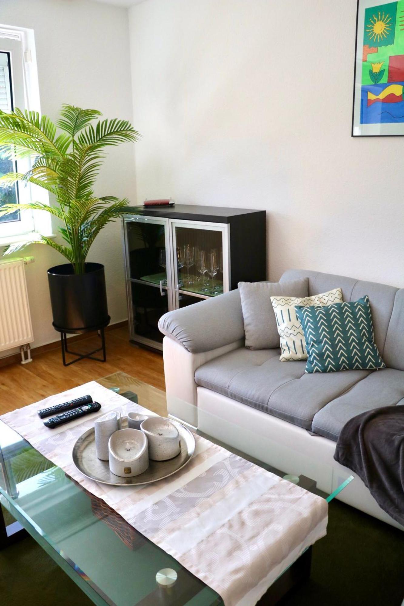 Ecocube Apartment2 Meppen14, Balkon, Kueche, Waschmaschine Kültér fotó